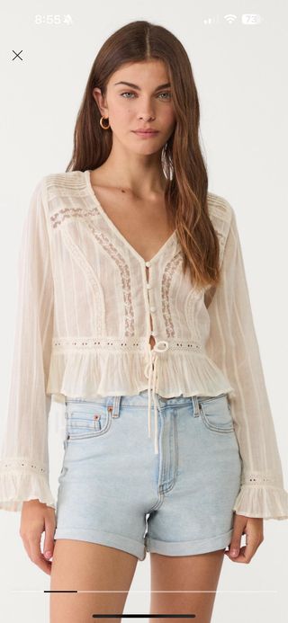 Shorts vaqueros azules