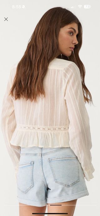 Shorts vaqueros azules