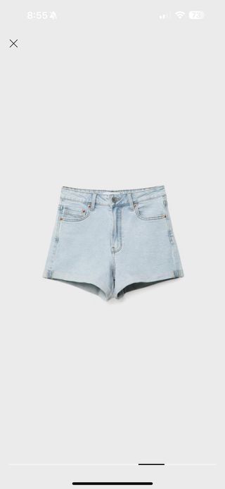 Shorts vaqueros azules