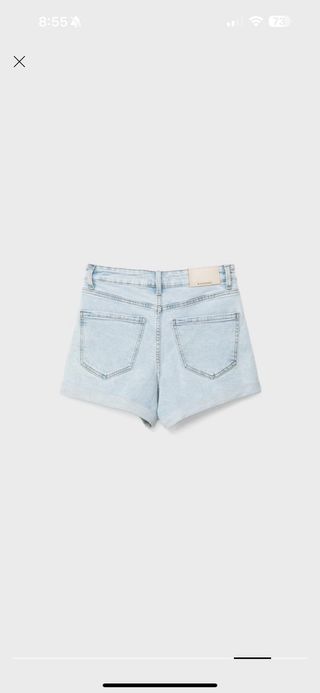 Shorts vaqueros azules