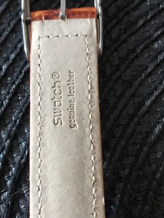 Swatch Irony Cronógrafo Marrón/Negro