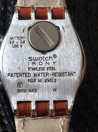 Swatch Irony Cronógrafo Marrón/Negro