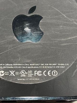 Apple TV 3ª Gen + Mando + Cables