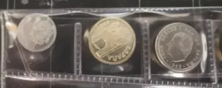 Set completo monedas peseta España 1999