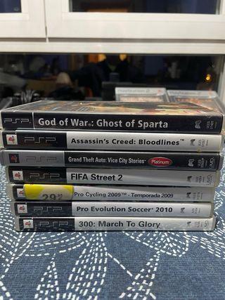Lote Juegos PSP: God of War, Assassins Creed...