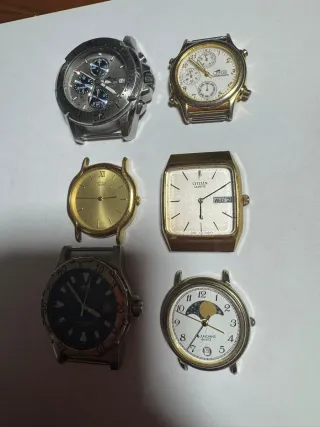 Lotto di 6 orologi vari