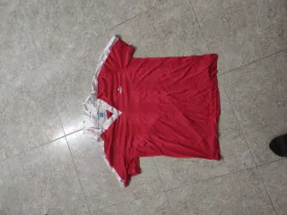 Camiseta Puma Vintage Roja y Blanca