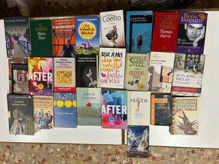 Lote de libros de segunda mano