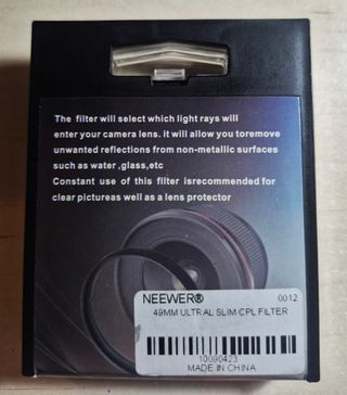 Filtro Neewer 49mm Slim MRC CP