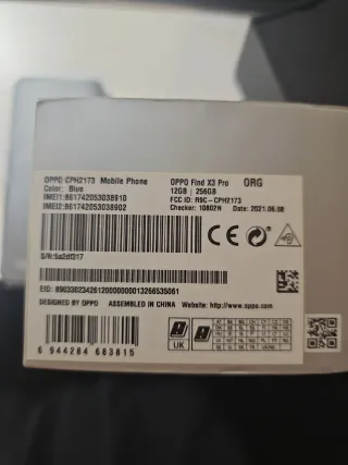 OPPO Find X3 Pro 256GB