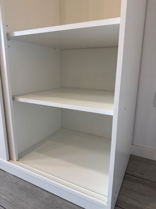 Armario puertas correderas Ikea blanco KLEPPSTAD