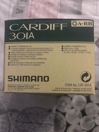 Carrete Shimano Cardiff 301A