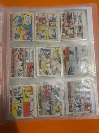 25 cromos antiguos Bazooka Joe