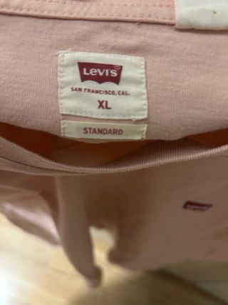 Camiseta Levi's rosa hombre