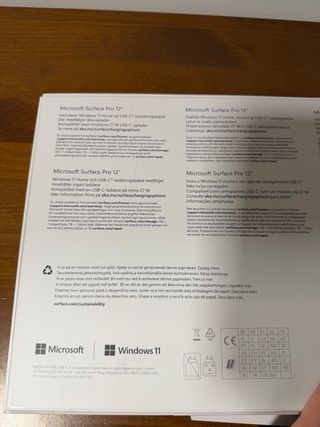 Teclado Microsoft Surface Pro 12