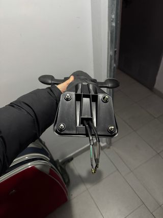 Soporte matrícula Yamaha con intermitentes