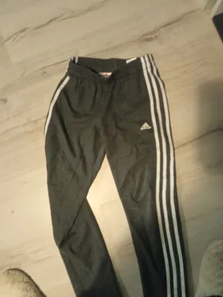 Chándal Adidas gris y azul