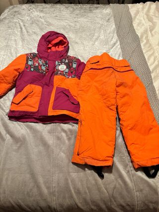 Conjunto esquí niña