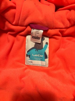 Conjunto esquí niña