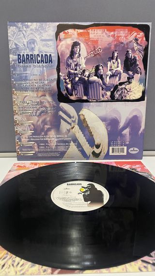 Barricada Balas Blancas, vinilo Año 1992 Polygram