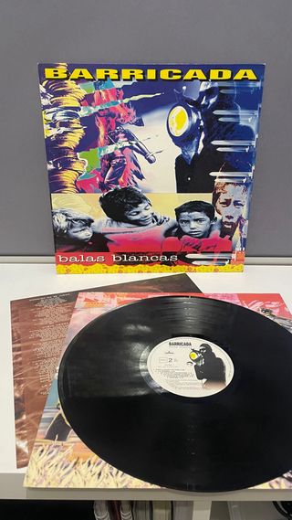 Barricada Balas Blancas, vinilo Año 1992 Polygram