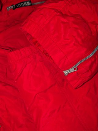 Pantalón impermeable de esquí rojo BRUGI jump-jet