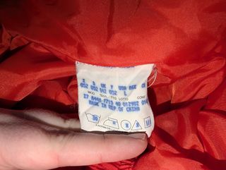 Pantalón impermeable de esquí rojo BRUGI jump-jet