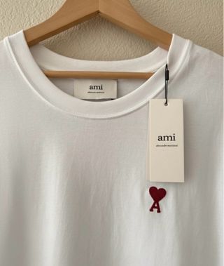 Camiseta unisex Ami Paris Blanca L-M