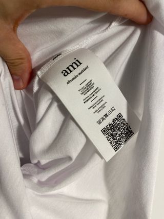 Camiseta unisex Ami Paris Blanca L-M