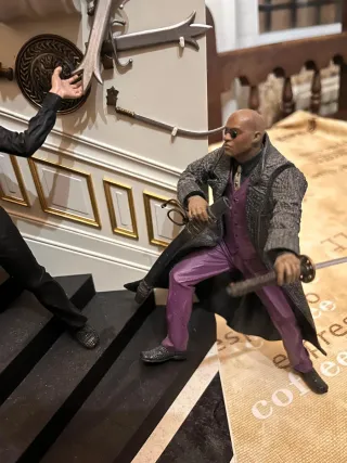 Figura Morfeo The Matrix Reloaded