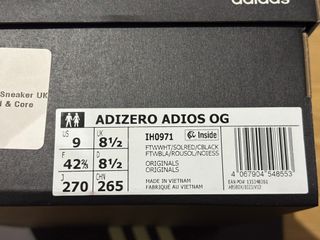Adidas Adizero Adiós OG Rojo/Negro