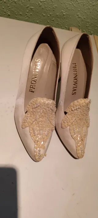 Zapatos de Novia Pronovias Talla 38
