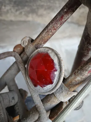 Luz trasera bicicleta roja