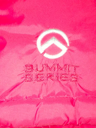 Chaleco The North Face Negro y Rojo