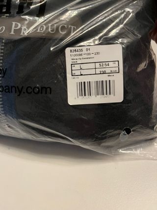 Sudadera Ferrari Cremallera Negra