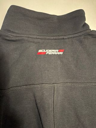 Sudadera Ferrari Cremallera Negra