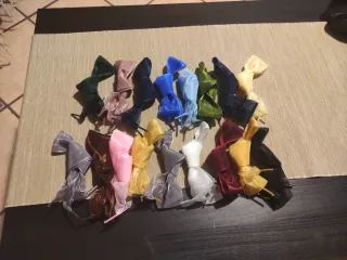 Cordones de organza para zapatos