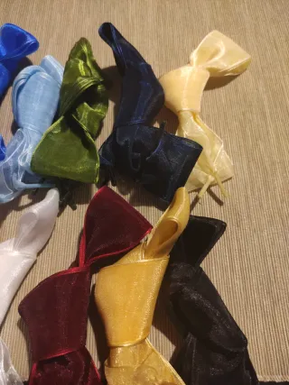 Cordones de organza para zapatos