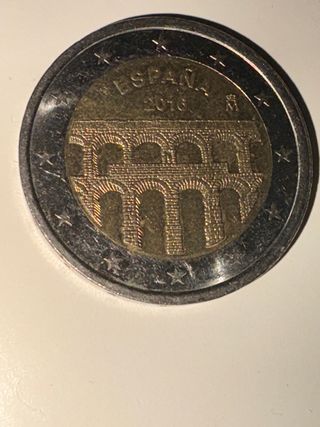 Moneda España 2016 Acueducto