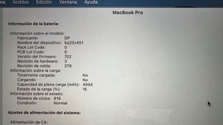 MacBook Pro 13 Retina Finales de 2013