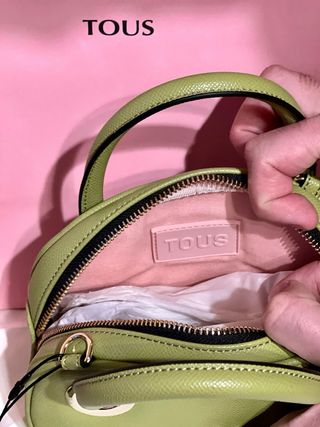 Bolso Tous Poppy bowling pequeño verde