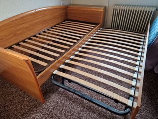 Cama nido madera con colchones