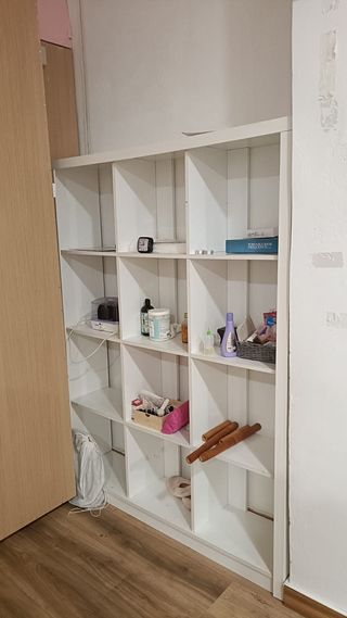 Estantería modular blanca