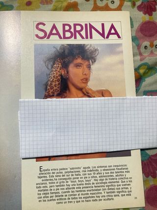 Revista New Look Sabrina Salerno Nº 26