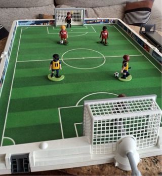 Futbolín Playmobil