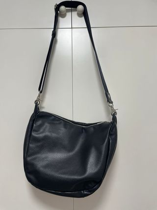 Bolso piel negro Mandarina Duck