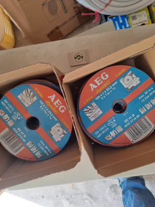 Discos de corte AEG Dynac (Hierro) 100 unidades