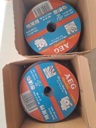 Discos de corte AEG Dynac (Hierro) 100 unidades