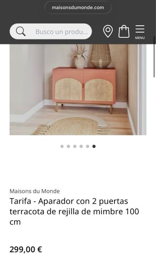 Aparador Maisons du Monde modelo Tarifa.