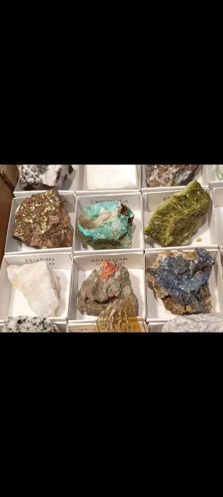 Colección 30 Minerales